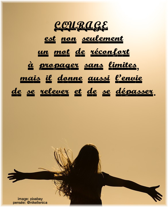 courage personne